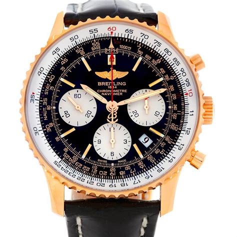 breitling navitimer moonphase rose gold limited edition|breitling 1884 chronometre navitimer.